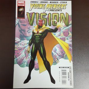 YOUNG AVENGERS PRESENTS#4 THE VISION WRITTEN BY PAUL CORNELL COVER BY JIM CHEUNG